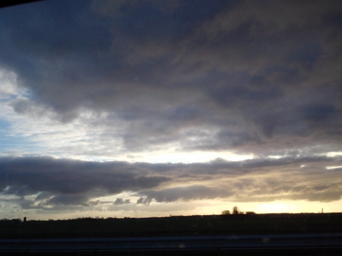 Van Haren naar Bergen 15-01-2012
