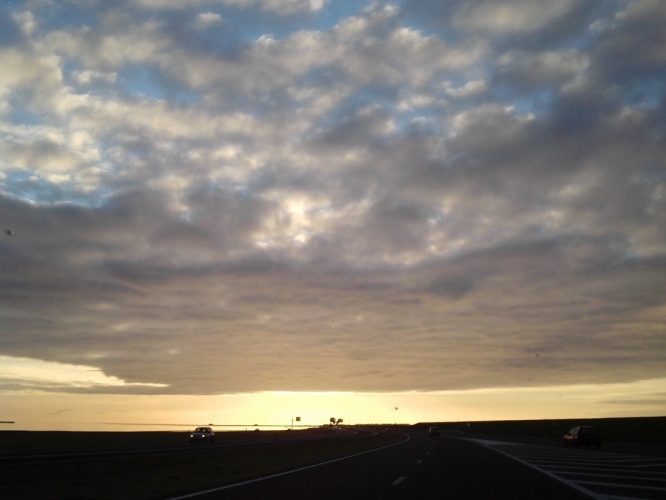 Van Haren naar Bergen 15-01-2012
