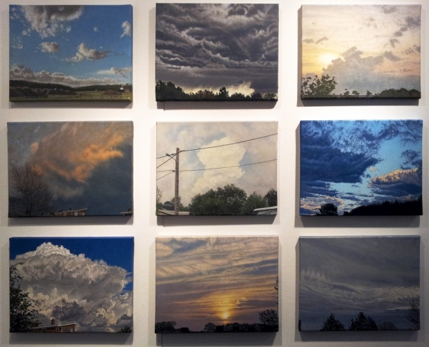 Wolken in de kunst, Realisme 2012, Daan de Jong
