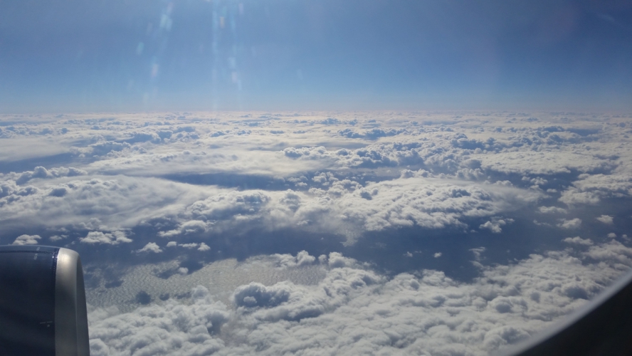 Vlucht A'dam-Atlanta, 12-3-'15
