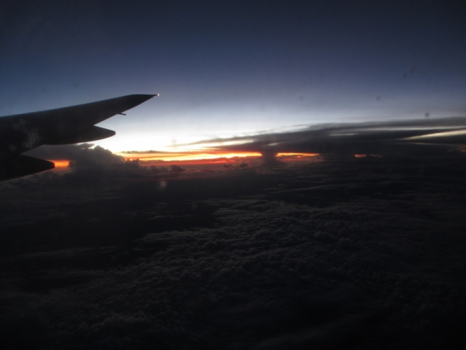 KLM A'dam -> Kaapstad, 10 - 3 - '13
