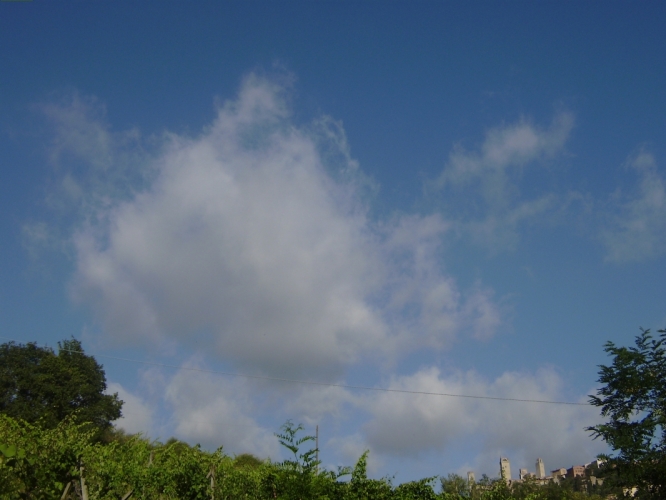 11 juli '12, San Gimignano, Toscane, Italie
