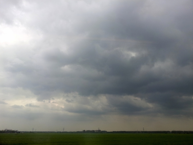 8 - 5 - '13, trein Utrecht->Amsterdam.
